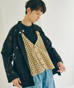 カットワークレース　ワークベスト