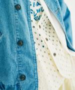 カットワークレース　ワークベスト