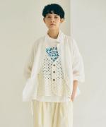 カットワークレース　ワークベスト