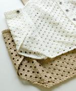 カットワークレース　ワークベスト