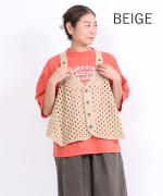 カットワークレース　ワークベスト