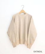 吊り裏毛　クルーネックプルオーバー