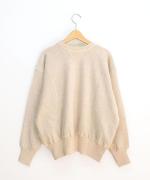 吊り裏毛　クルーネックプルオーバー