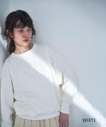 吊り裏毛　クルーネックプルオーバー