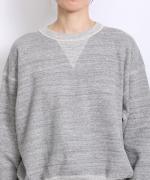 吊り裏毛　クルーネックプルオーバー