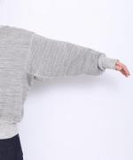 吊り裏毛　クルーネックプルオーバー