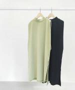 オープンエンド天竺 ロングベスト