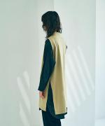 オープンエンド天竺 ロングベスト