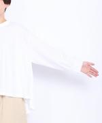 ハイゲージ天竺　フレアーTシャツ