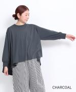 ハイゲージ天竺　フレアーTシャツ