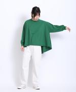 ハイゲージ天竺　フレアーTシャツ