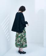 ハイゲージ天竺　フレアーTシャツ