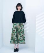 ハイゲージ天竺　フレアーTシャツ