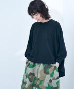 ハイゲージ天竺　フレアーTシャツ