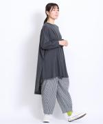 ハイゲージ天竺　フレアーワンピース