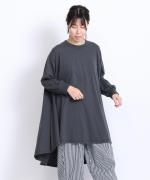 ハイゲージ天竺　フレアーワンピース