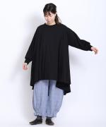 ハイゲージ天竺　フレアーワンピース