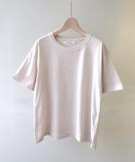 コンパクト天竺　ピグメント加工　半袖Tシャツ