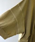 コンパクト天竺　ピグメント加工　プルオーバー