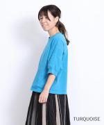 コンパクト天竺　ピグメント加工　プルオーバー