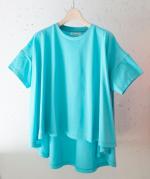 シック天竺　フレアーTシャツ