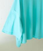 シック天竺　6分袖ビッグTシャツ