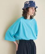 シック天竺　6分袖ビッグTシャツ