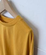 シック天竺　6分袖ビッグTシャツ