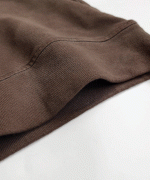 ミニ裏毛ピグメント加工 クルーネック