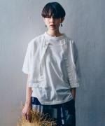 -Organic-フルタンブラー天竺　5分袖Tシャツ