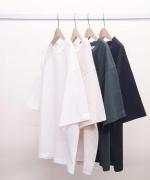 -Organic-フルタンブラー天竺　5分袖Tシャツ