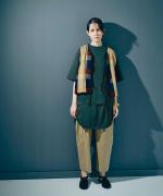 -Organic-フルタンブラー天竺　5分袖Tシャツ