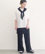 -Organic-フルタンブラー天竺　5分袖Tシャツ