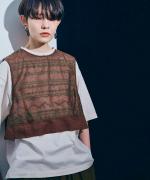 -Organic-フルタンブラー天竺　5分袖Tシャツ