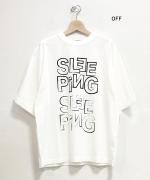 -Organic-フルタンブラー天竺　5分袖プリントTシャツ