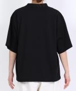 -Organic-フルタンブラー天竺　5分袖プリントTシャツ