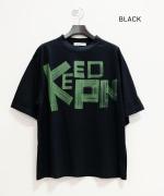 -Organic-フルタンブラー天竺　5分袖プリントTシャツ