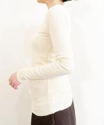 -Organic- ラフフライス クルーネック