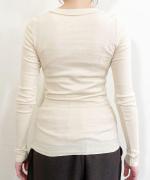 -Organic- ラフフライス クルーネック