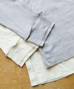 -Organic- ラフフライス クルーネック