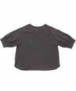 天竺 ピグメント加工　6分袖Tシャツ