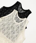 Wスカラ　タンクトップ