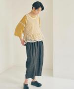 Wスカラ　タンクトップ