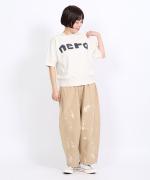 ミニ裏毛　プリントプルオーバー