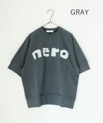 ミニ裏毛　プリントプルオーバー