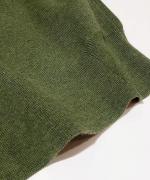 コットンミラノリブ　カーディガン