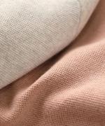 コットンミラノリブ　タートルプルオーバー