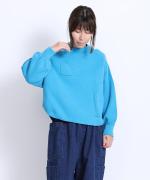 コットンミラノリブ プルオーバー