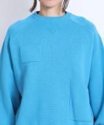 コットンミラノリブ プルオーバー