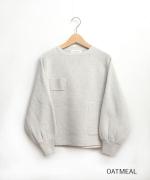 コットンミラノリブ プルオーバー